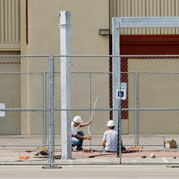 how much time can i rent the temporary fence for my work site or event in La Riviera California